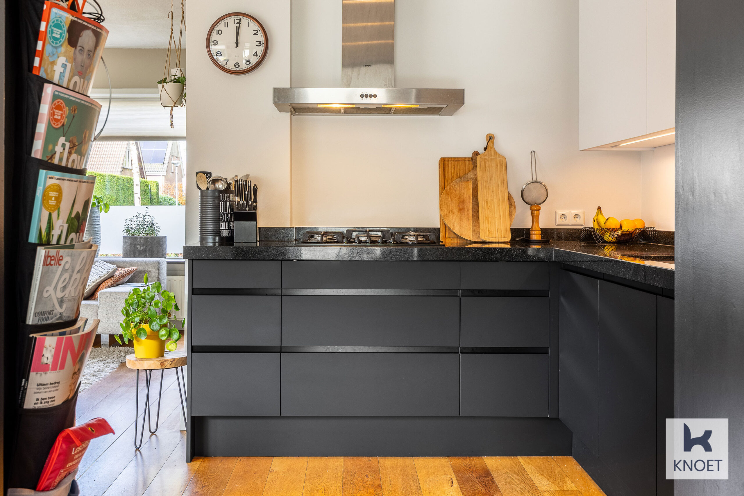Arena meloen Sociologie Mat zwarte keukendeuren Fronten - Geschikt voor IKEA faktum
